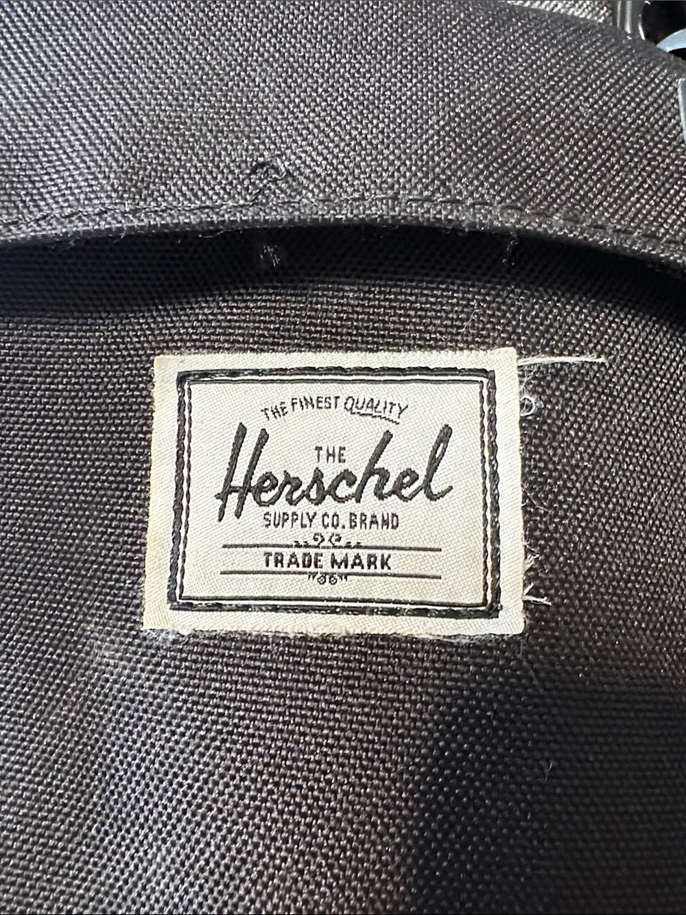 Herschel Supply Company Two-Tone Gray and Black Backpack